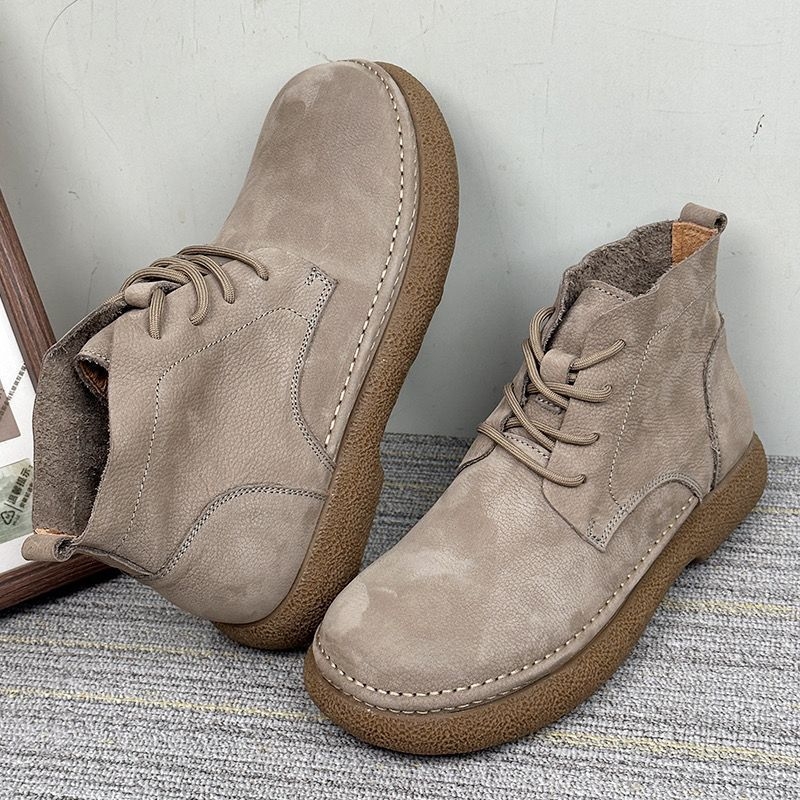 Мъжки ботуши Мартин - PU горна част, PU стелка, инжекционно оформена подметка, нисък квадратен ток 1–3 см (есен 2025)