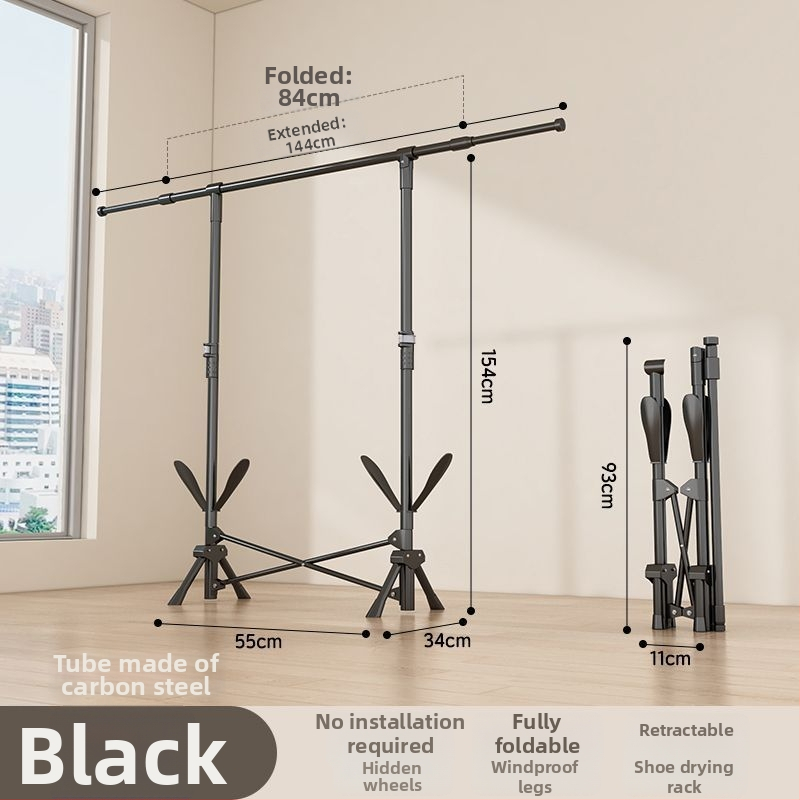 Grīdas sztāvs drēbju žāvēšanai, teleskopisks, pārvietojams un saliekams, nerūsējošā tēraudā, piemērots balkoniem, mājām vai studentu mājām, modelis 7845756785