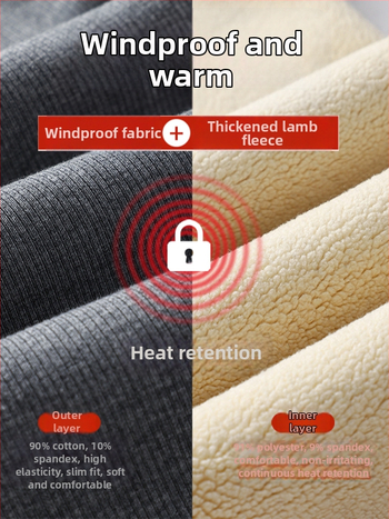 Medvilniniai žieminiai leginsai su fliso viduje, aukštos liemens formavimui, super stora, šilta