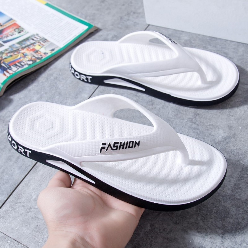 Férfi flip-flop papucs, Ruidi ke, nyitott lábujj, csúszásmentes PVC felső és talp, zárás snap-típusú