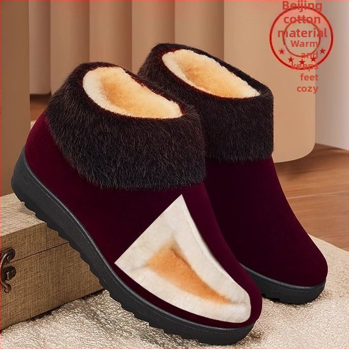 Ženske zimske platnene cipele, topla flis podstava, EVA ulošak, gumeni potplat