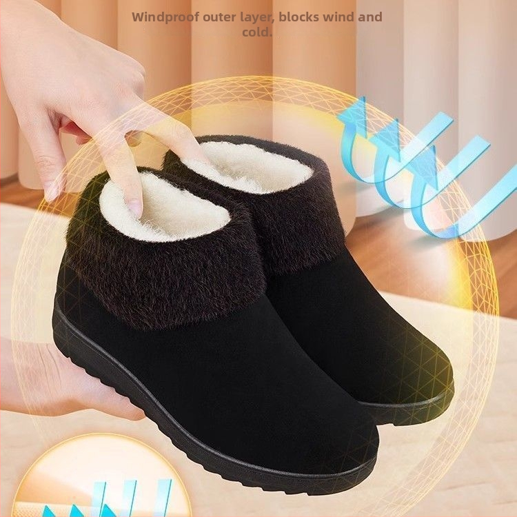 Ženske zimske platnene cipele, topla flis podstava, EVA ulošak, gumeni potplat