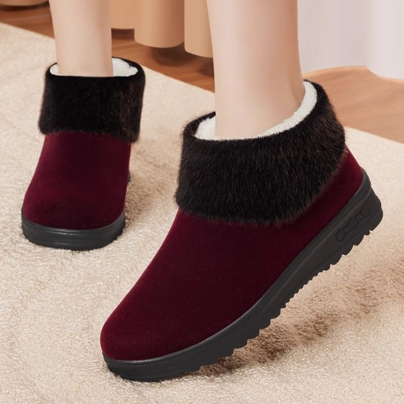 Ženske zimske platnene cipele, topla flis podstava, EVA ulošak, gumeni potplat