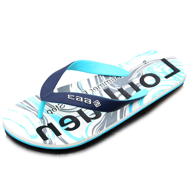 Férfi csúszásmentes PVC papucs, lélegző, nyitott lábujjú, gumírozott talp