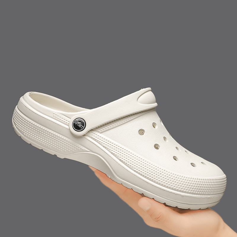 Clogs bărbați EVA cu vârf închis, EVA partea superioară și EVA talpă, injection-molded, ușor de purtat