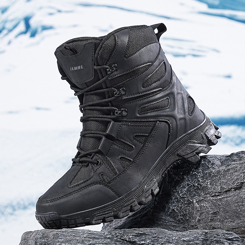 Kalnu pārgājienu apavi ar augstu augšdaļu – pretslidēšanas zole, dabīgs kaučuks, PHYLON vidējā zole, vulkanizēta konstrukcija