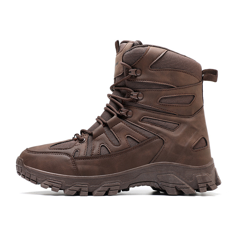 Kalnu pārgājienu apavi ar augstu augšdaļu – pretslidēšanas zole, dabīgs kaučuks, PHYLON vidējā zole, vulkanizēta konstrukcija