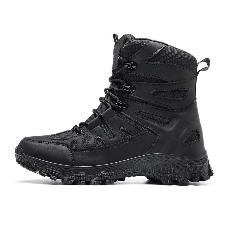 Kalnu pārgājienu apavi ar augstu augšdaļu – pretslidēšanas zole, dabīgs kaučuks, PHYLON vidējā zole, vulkanizēta konstrukcija