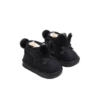 Djevojčice gležnjače s flisom, topla gornja strana od umjetne kože, korejski stil, za djecu od 1 do 6 godina.
