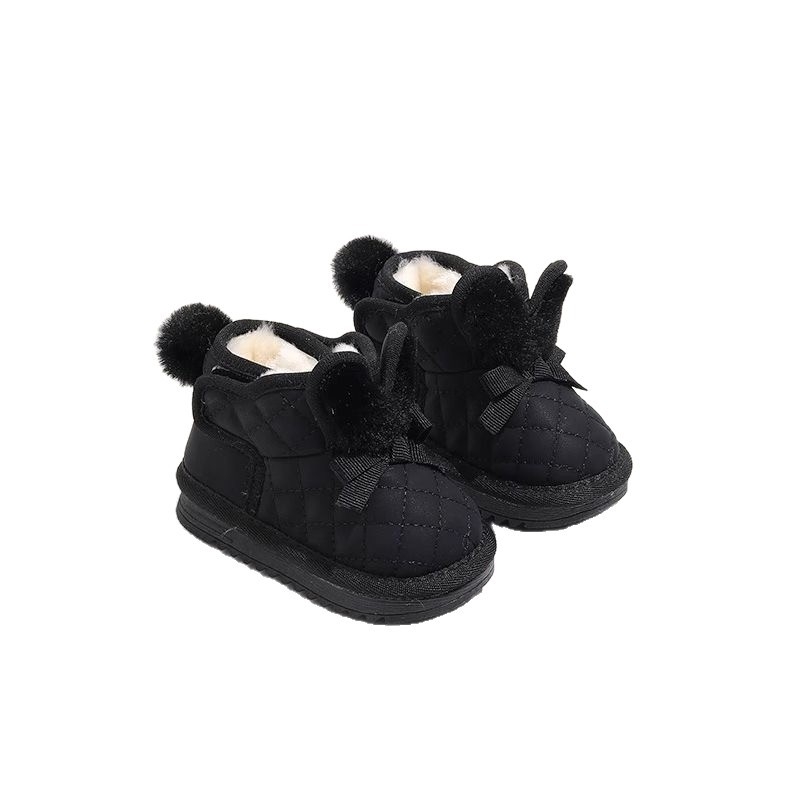 Djevojčice gležnjače s flisom, topla gornja strana od umjetne kože, korejski stil, za djecu od 1 do 6 godina.