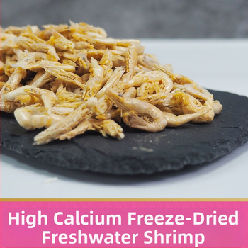 Freeze-Dried Shrimp and Turtle Food — Toote kood: Ttm1002163511; Toidu tüüp: Kuivatatud putukad/kuivatatud krevetid; Variatsioon: Akvaariumi lemmikloomatoit