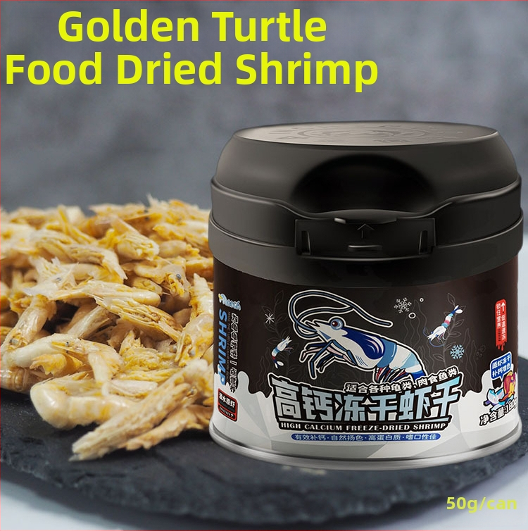 Freeze-Dried Shrimp and Turtle Food — Toote kood: Ttm1002163511; Toidu tüüp: Kuivatatud putukad/kuivatatud krevetid; Variatsioon: Akvaariumi lemmikloomatoit