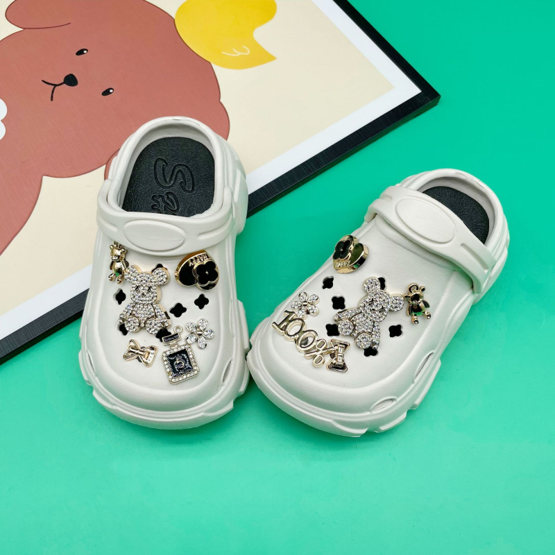 Vaikų EVA paplūdimio sandalai, unisex, 4–16 metų, be įdėklo