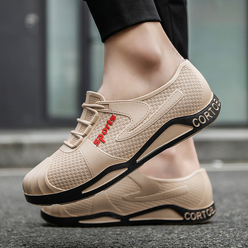 Мъжки водни обувки с нисък маншет, PVC горна част, EVA стелка, инжекционно формована подметка, антихлъзгави