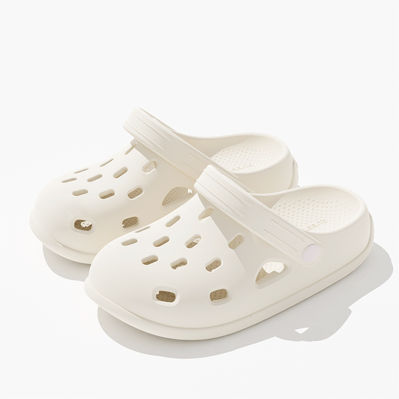 Sandale pentru bărbați din EVA, cu talpă antiderapantă, respirabile, slip-on, vârf închis, talpă groasă