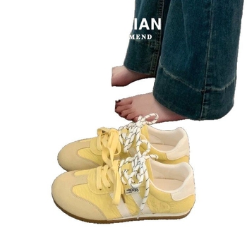 Pantofi sport femei din piele PU, vârf rotund, gleznă joasă, talpă din cauciuc, respirabili