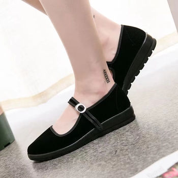 Moteriški audiniai batai - kvėpuojantis viršus, injekcinis plastiko padas, apvalus pirštas, plokščias kulnas, tekstilinis įdėklas