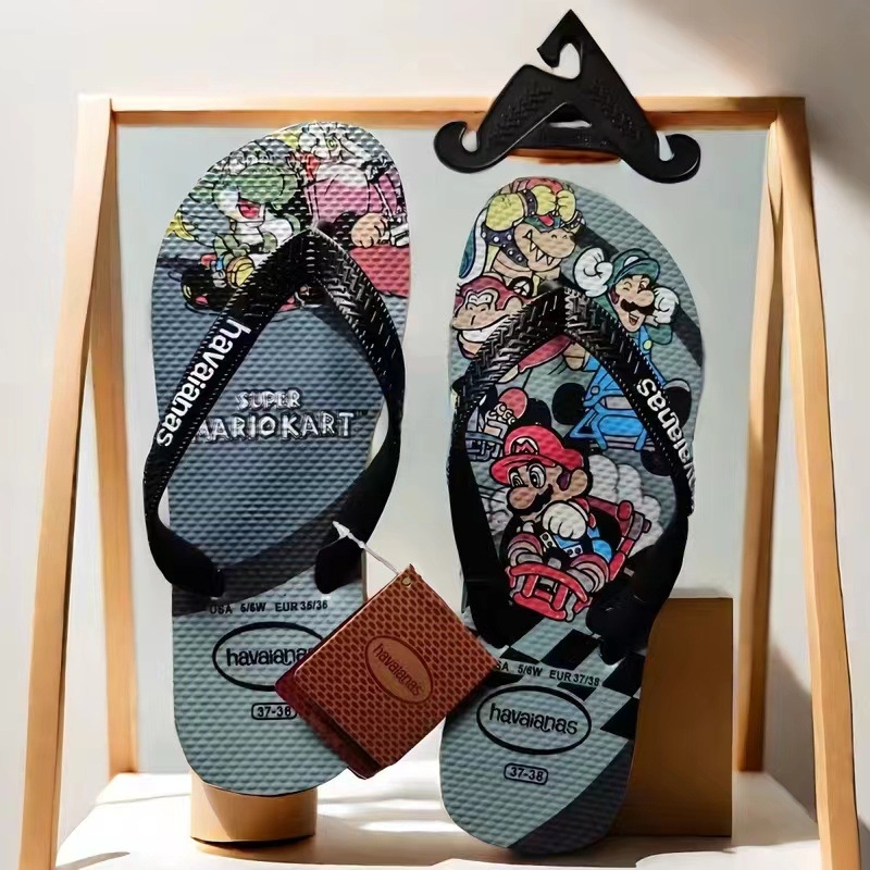 Férfi flip-flop papucs, gumírozott felső rész, PVC talp, injection-molded talp, Leisure stílus