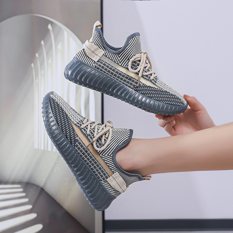 Coconut Shoes naistele, hingav PU võrgust ülemine osa, keskmine kanna 3–5 cm, süstiga kummitald, EVA sisetald