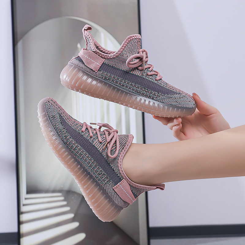 Coconut Shoes naistele, hingav PU võrgust ülemine osa, keskmine kanna 3–5 cm, süstiga kummitald, EVA sisetald