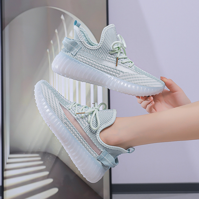 Coconut Shoes naistele, hingav PU võrgust ülemine osa, keskmine kanna 3–5 cm, süstiga kummitald, EVA sisetald