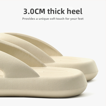 Luladi EVA flip-flopi - vienas daļas konstrukcija, pretslīdēšana, izturīgas, ar atvērtu pirkstu, EVA zole