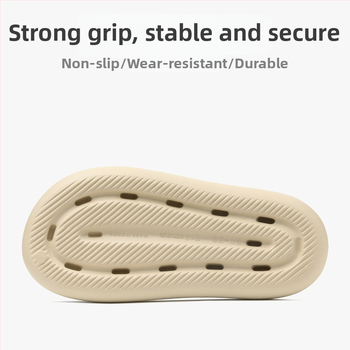 Luladi EVA flip-flopi - vienas daļas konstrukcija, pretslīdēšana, izturīgas, ar atvērtu pirkstu, EVA zole