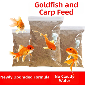 Graanulite kujuline akvaariumi kalatoit – kuldkala ja dekoratiivkalade jaoks