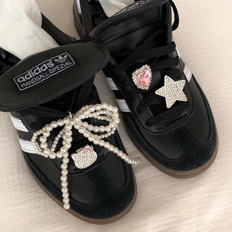 Kurpju sprādze ar pērļu loku, oriģināls dizains, modelis yt0026, piemērots sporta kurpēm, sandālēm un ikdienas apaviem, sievietes ikdienas stils, sezonas: vasara, ziema, pavasaris, rudens