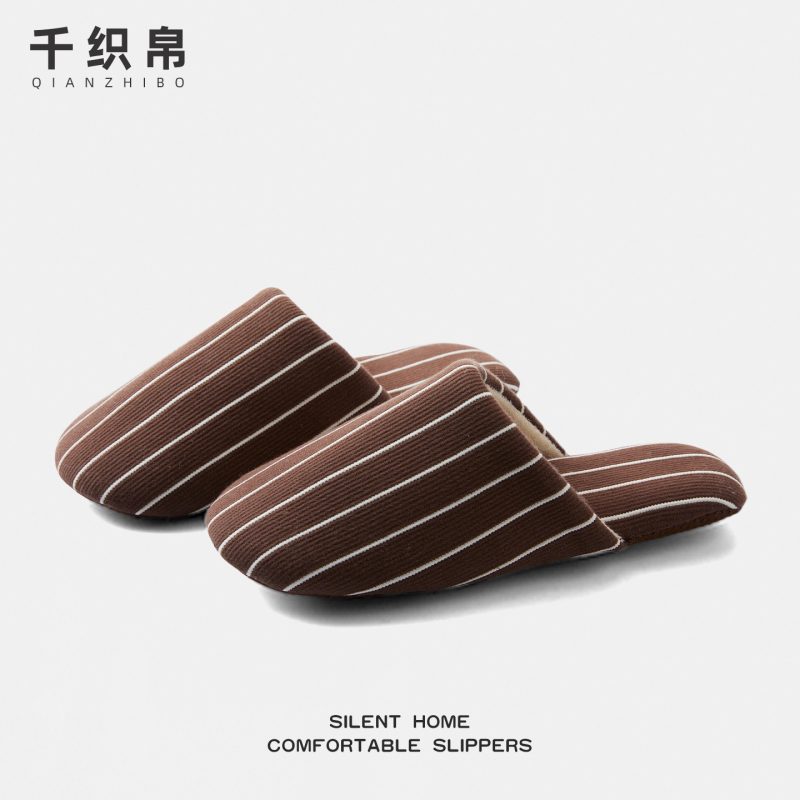 Ανδρικές βαμβακερές παντόφλες εσωτερικού χώρου, slip-on, χαλαρό στυλ, καλοκαίρι 2025