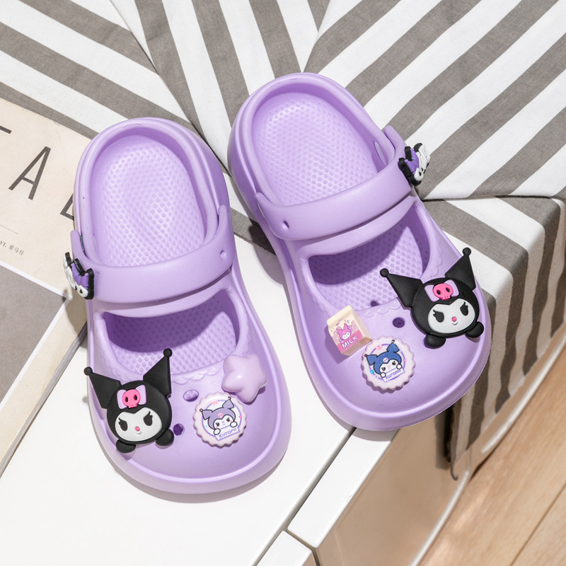 Gyerek EVA papucs, rajzfilm hercegnő-stílus, csúszásmentes talp, 1–12 éveseknek, nyár 2024