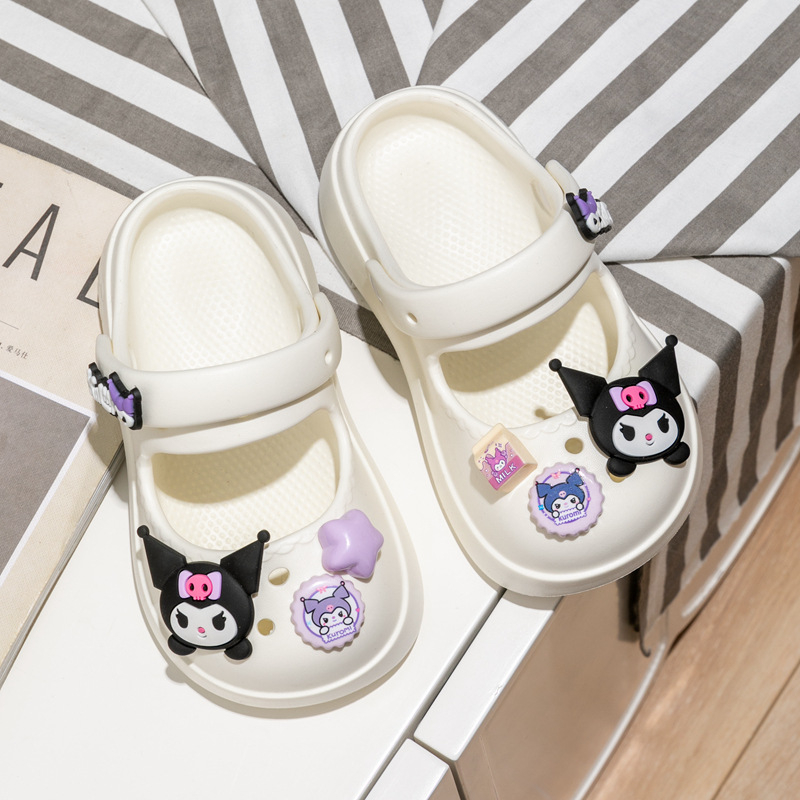 Gyerek EVA papucs, rajzfilm hercegnő-stílus, csúszásmentes talp, 1–12 éveseknek, nyár 2024