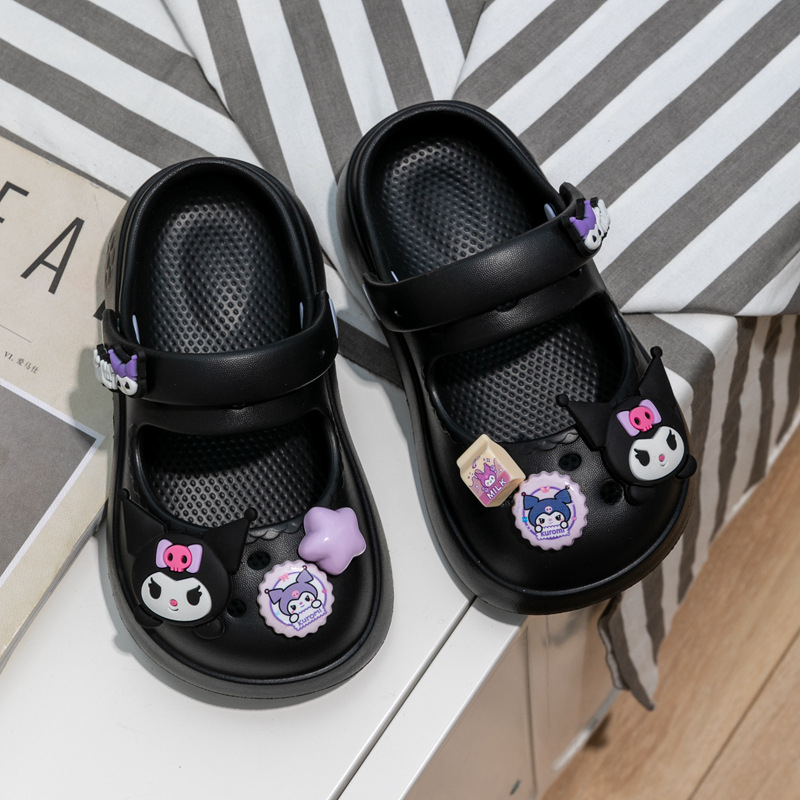 Gyerek EVA papucs, rajzfilm hercegnő-stílus, csúszásmentes talp, 1–12 éveseknek, nyár 2024