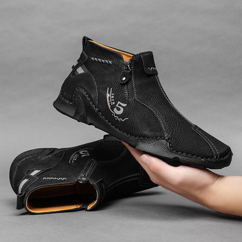 Мартин ботуши със страничен цип, детайл на ципа in стил октопод, горна част от микрофибърна кожа, дишаща подплата от мрежа, анти-слип подметка