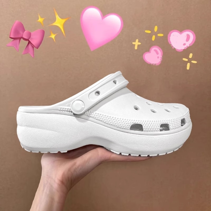 Mākoņu kurpes sandales ar 5 cm EVA zole, universālas, pretslīdēšanas, elpojošas