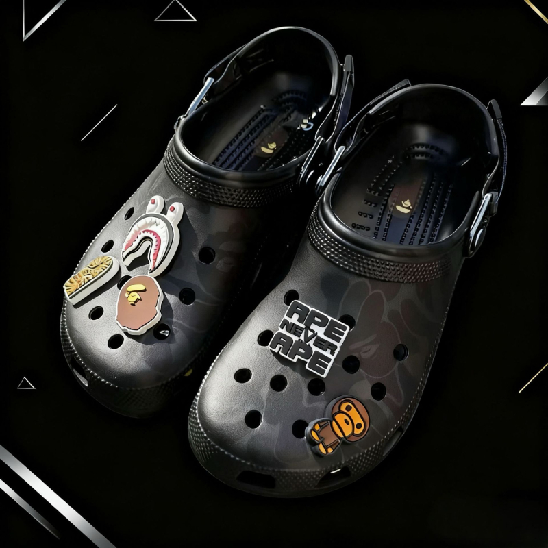 Unisex EVA sandale s kamuflažnim uzorkom, u Crocs-stilu, prozračne prozračné, za sve sezone