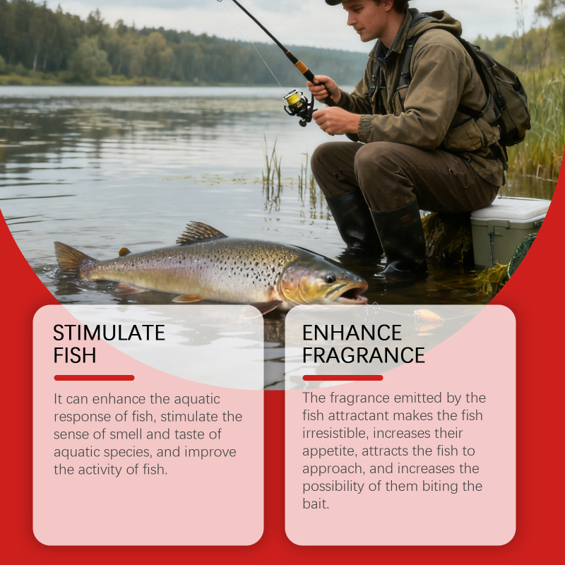 HOZONEX zivju piesaistītājs - ūdens balstīts māneklis, 300 gab., uztura līdzeklis zivīm