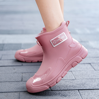 Дъждовни ботуши, унисекс, PVC горна част, пластмасова подметка, водоустойчиви