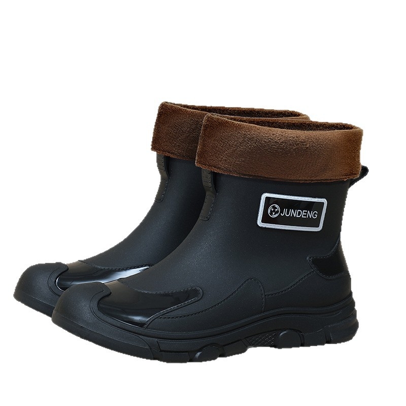 Дъждовни ботуши, унисекс, PVC горна част, пластмасова подметка, водоустойчиви