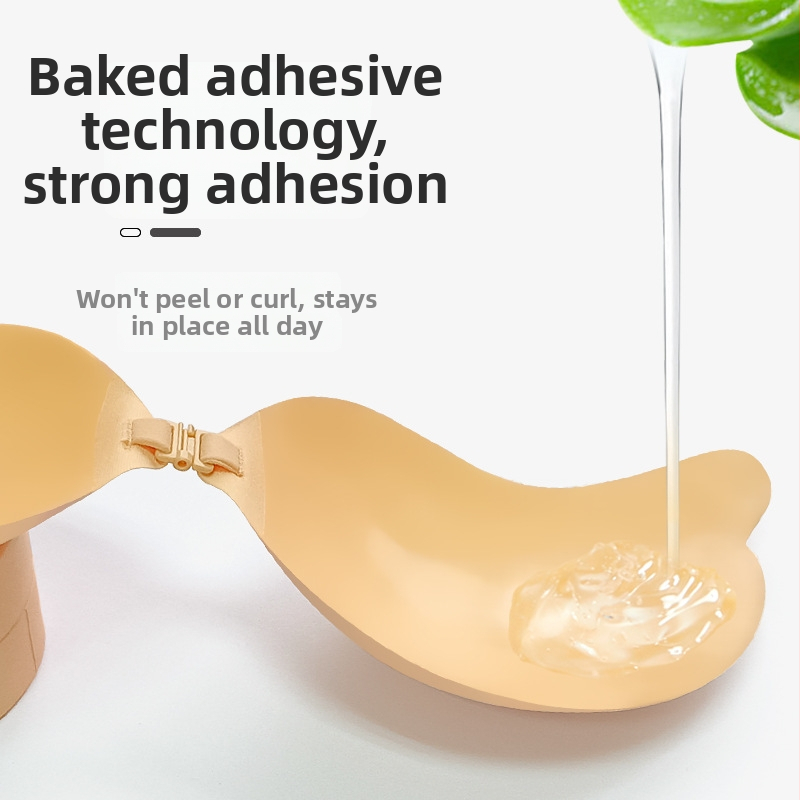 Silikoniniai krūties pleistrai, mangos drugelio forma, surenka, nematomi, kvėpuojantys