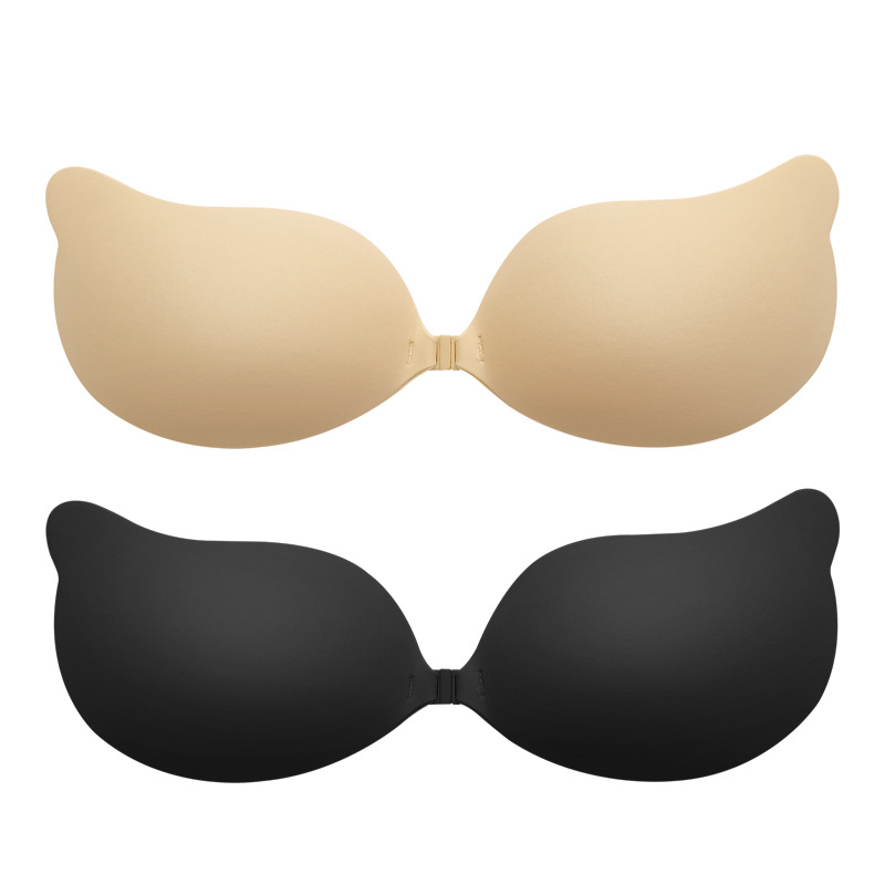 Silikoniniai krūties pleistrai, mangos drugelio forma, surenka, nematomi, kvėpuojantys