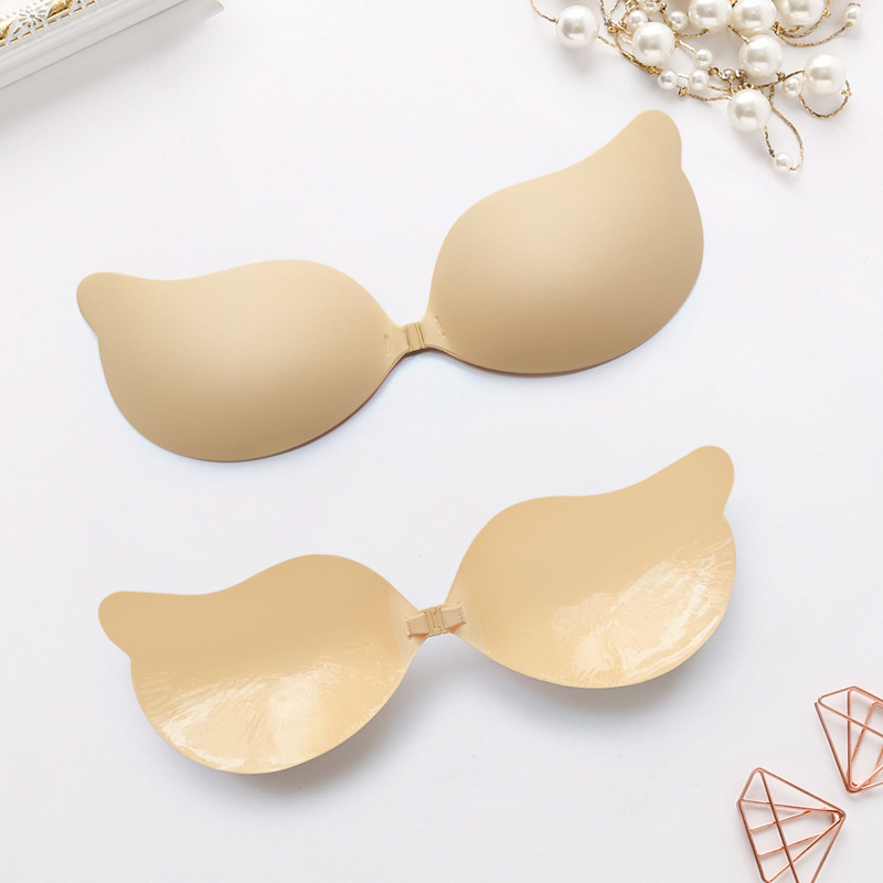 Silikoniniai krūties pleistrai, mangos drugelio forma, surenka, nematomi, kvėpuojantys