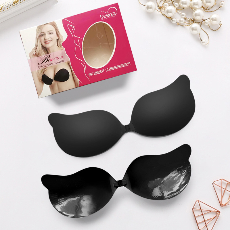 Silikoniniai krūties pleistrai, mangos drugelio forma, surenka, nematomi, kvėpuojantys
