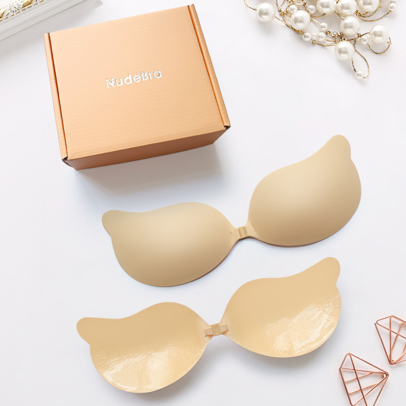 Silikoniniai krūties pleistrai, mangos drugelio forma, surenka, nematomi, kvėpuojantys