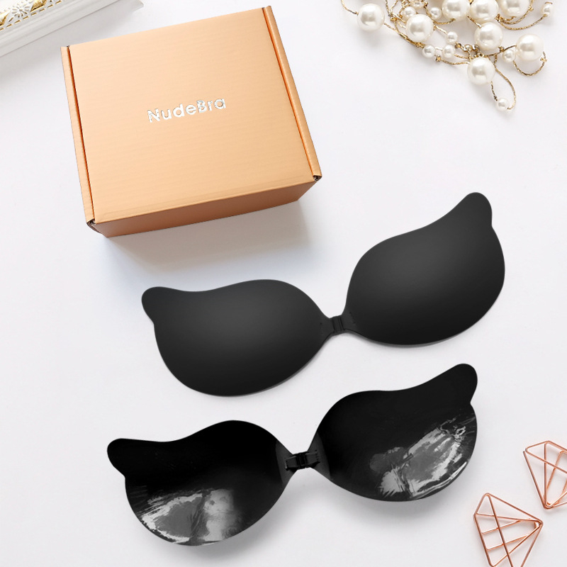 Silikoniniai krūties pleistrai, mangos drugelio forma, surenka, nematomi, kvėpuojantys