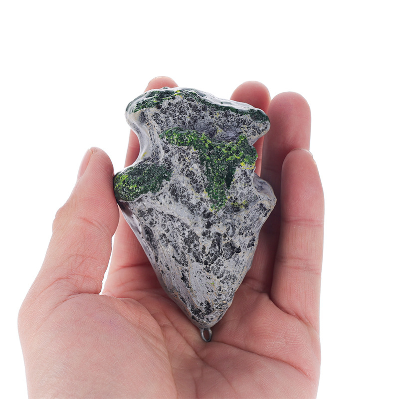 Smoleni plutajući kamen za akvarij – dekorativni kamen za pejzažni dizajn akvarija; težina oko 40 g; 1 kom; Brend Levana.