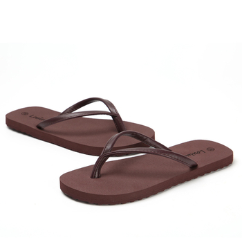 Flip-flopovi za plažu — PU gornji dio, gumeni đon, zatvaranje klipom, ravna peta, ležerni stil