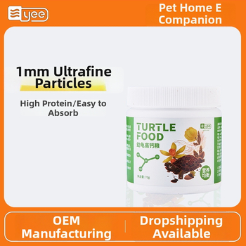 YEE jauniems vandens vėžliams – granulės, vandens naminių gyvūnėlių maistas