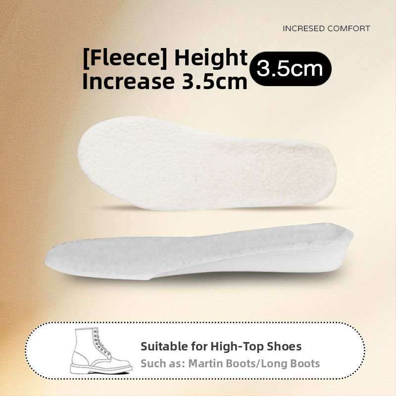 PU vidpadžiai su fliso dizainu žiemai, sugeria prakaitą, šildo, padidina aukštį, tinka abiem lytims