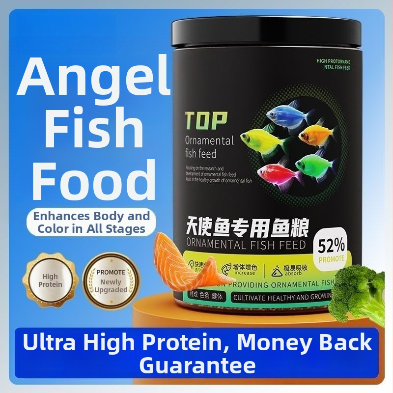 Akvaariumi kala toit dekoratiivkaladele — graanulid, veekeskonna lemmiktoit, mitte imporditud